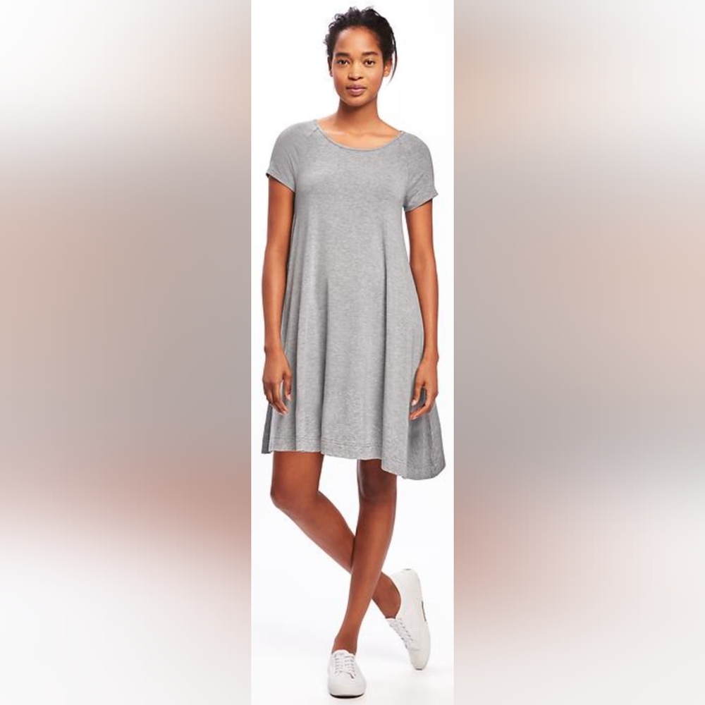Jersey-Knit Swing Dress for Women
